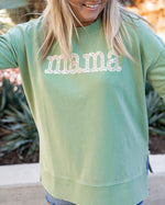 Jadelynn Brooke Mama Sweatshirt | Matcha
