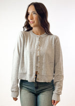 On The Run Cardigan | Grey