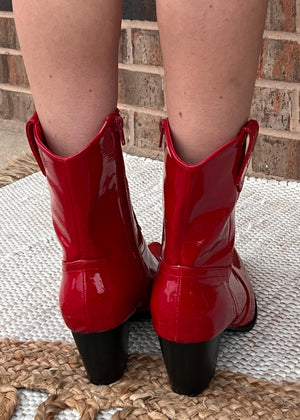 MATSSIE Bambi Western Boot | Red