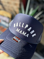 Ballpark Mama Trucker Hat | Navy