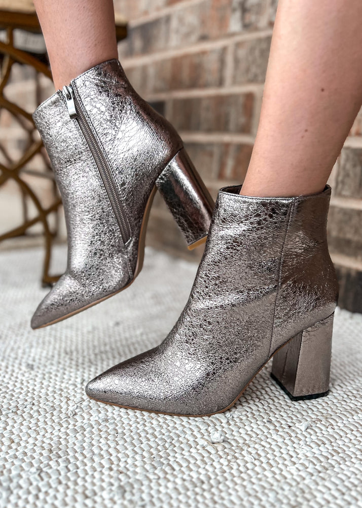 Shu Shop Bootie | Veronica Pewter