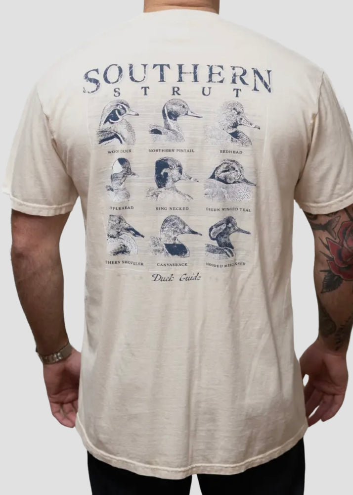 Southern Strut Duck Guide Tee | Ivory