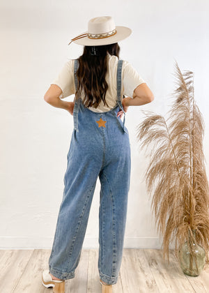 Oli & Hali Good Luck Denim Overall | Medium