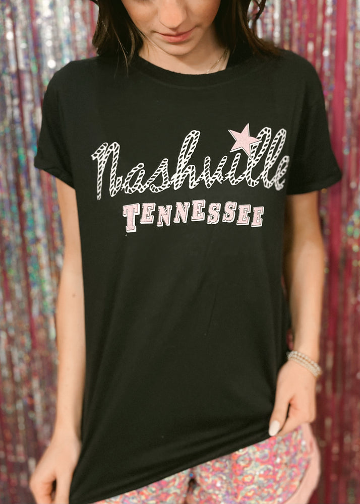 Recycled Karma Nashville Tee | Black