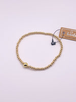 Haute Mess Jewelry Gold Beaded Bracelet