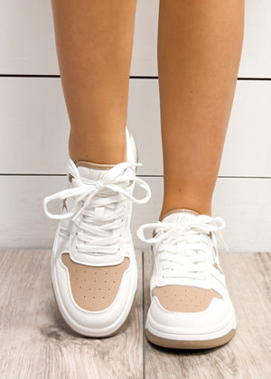 Vintage Havana Fresh 9 Sneaker | White & Nude