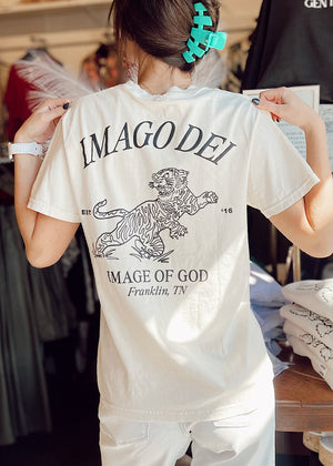 Imago Dei Tiger Tee | Ivory