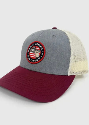 Shield Republic Proud American Gun Owner Patch Hat