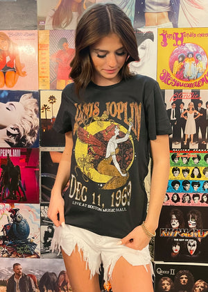 Prince Peter Collection Janis Joplin Fairy Tee | Black