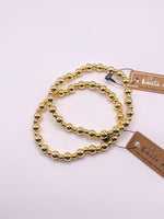 Haute Mess Jewelry Gold Beaded Bracelet