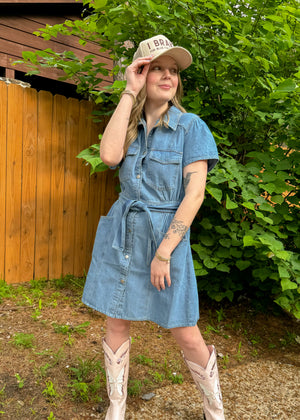 Velvet Heart Fonda Vintage Dress | Medium Denim