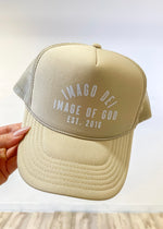 Imago Dei Tiger Trucker Hat | Tan