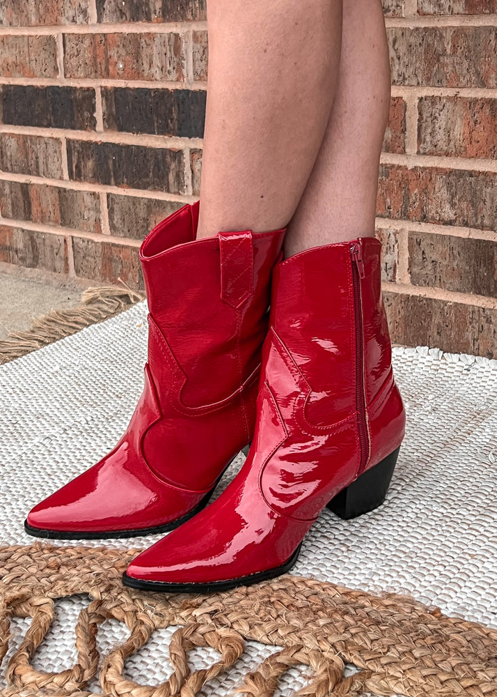 MATSSIE Bambi Western Boot | Red