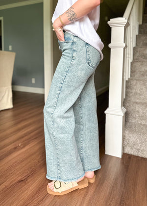 Down South Denim WideLeg Vintage Blue Jeans