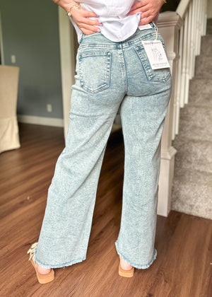 Down South Denim WideLeg Vintage Blue Jeans