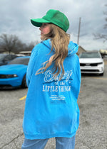 JLB Enjoy The Little Things Oversized Hoodie | Blue