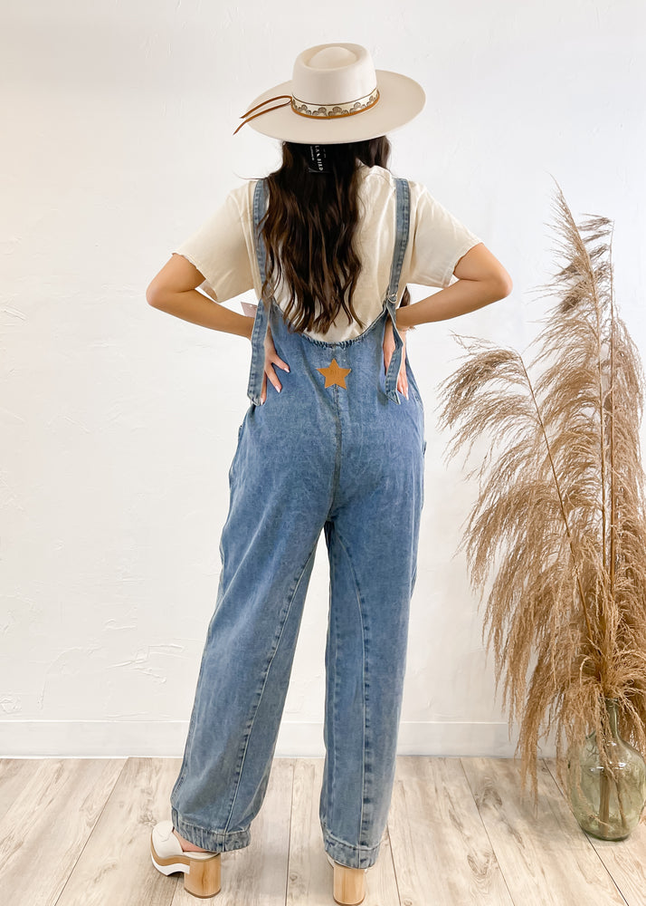 Oli & Hali Good Luck Denim Overall | Medium