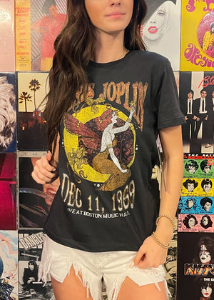 Prince Peter Collection Janis Joplin Fairy Tee | Black