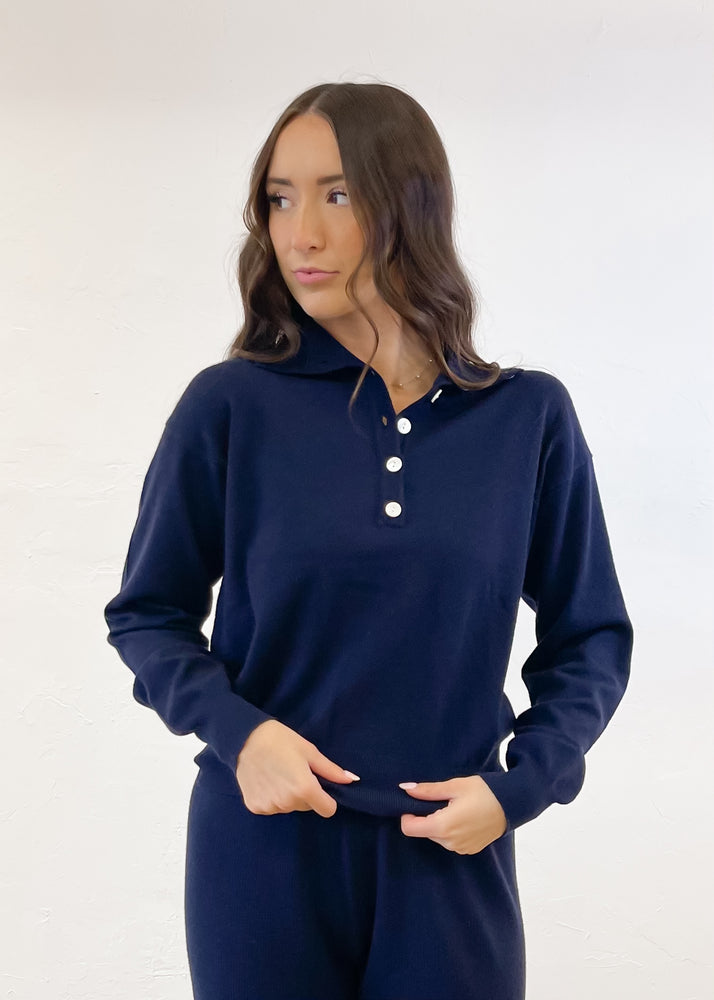 FRNCH Nandy Sweater | Bleu Marine