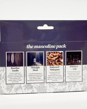 Masculine 4 Pack Scented Car Fresheners