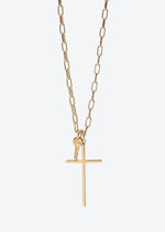 The Giving Keys Cross and Mini Key Necklace